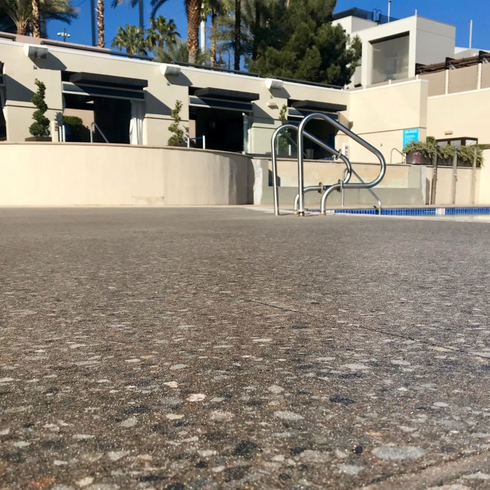 MGM Wet Republic Grind and EC-95 Sealing of Concrete