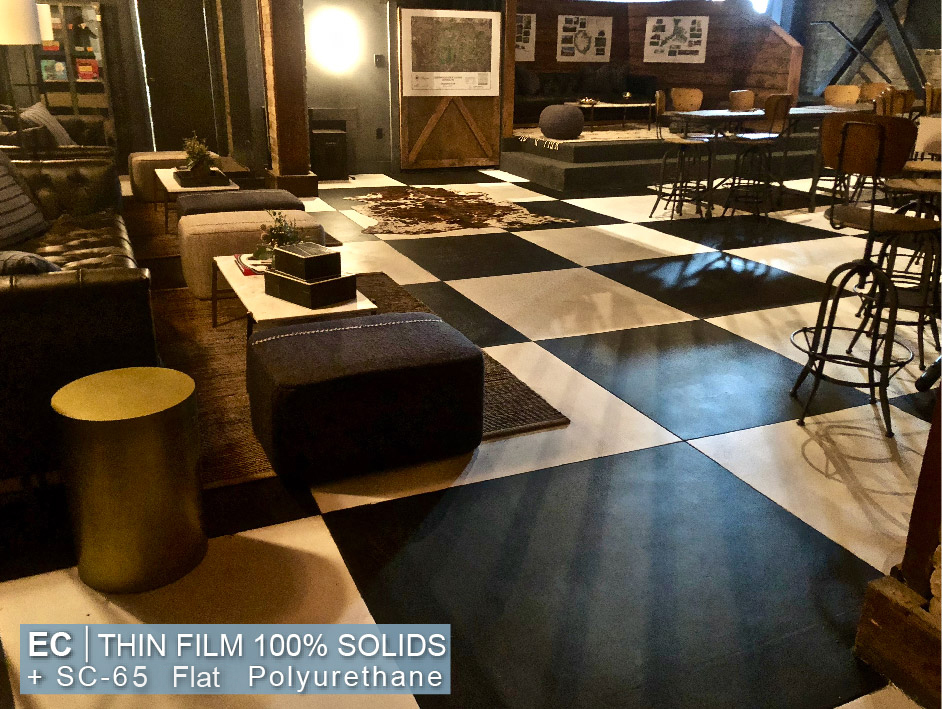 Checkerboard Floor Epoxy restaurant 3 checkerboard epoxy floor