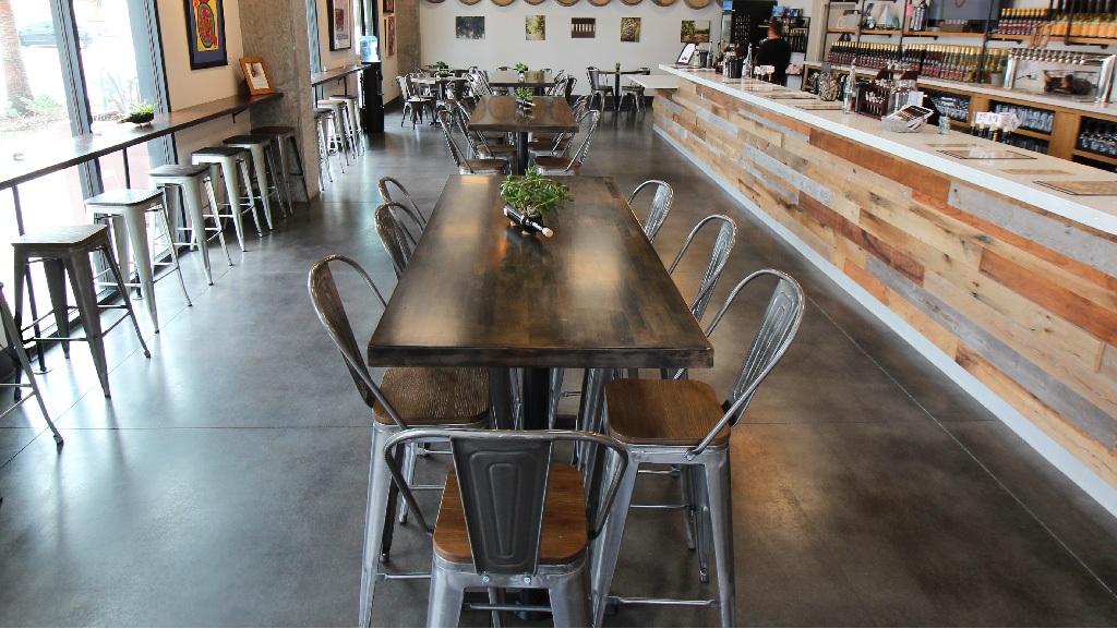 Grind and Seal Concrete on Restaurant Floor