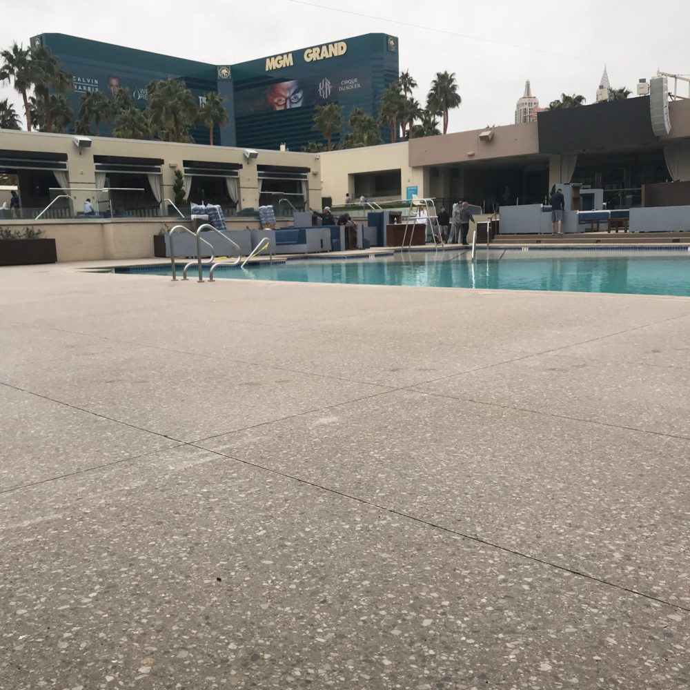 Wet Republic at hte MGM EC-95 Sealing of Concrete