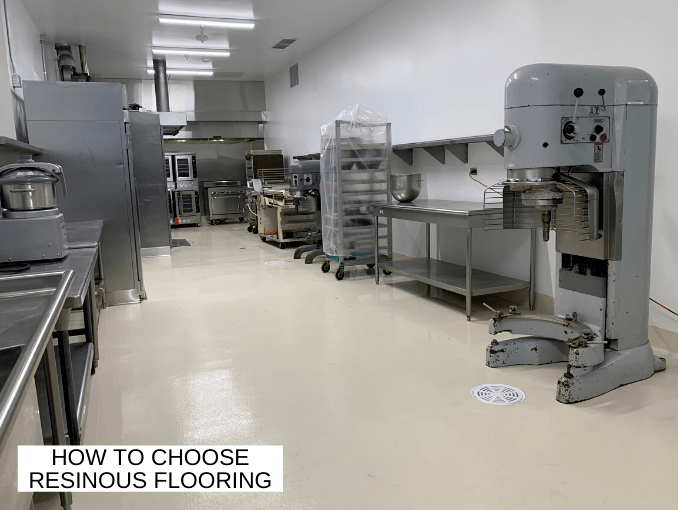 HOW TO CHOOSE RESINOUS FLOORING resinous flooring