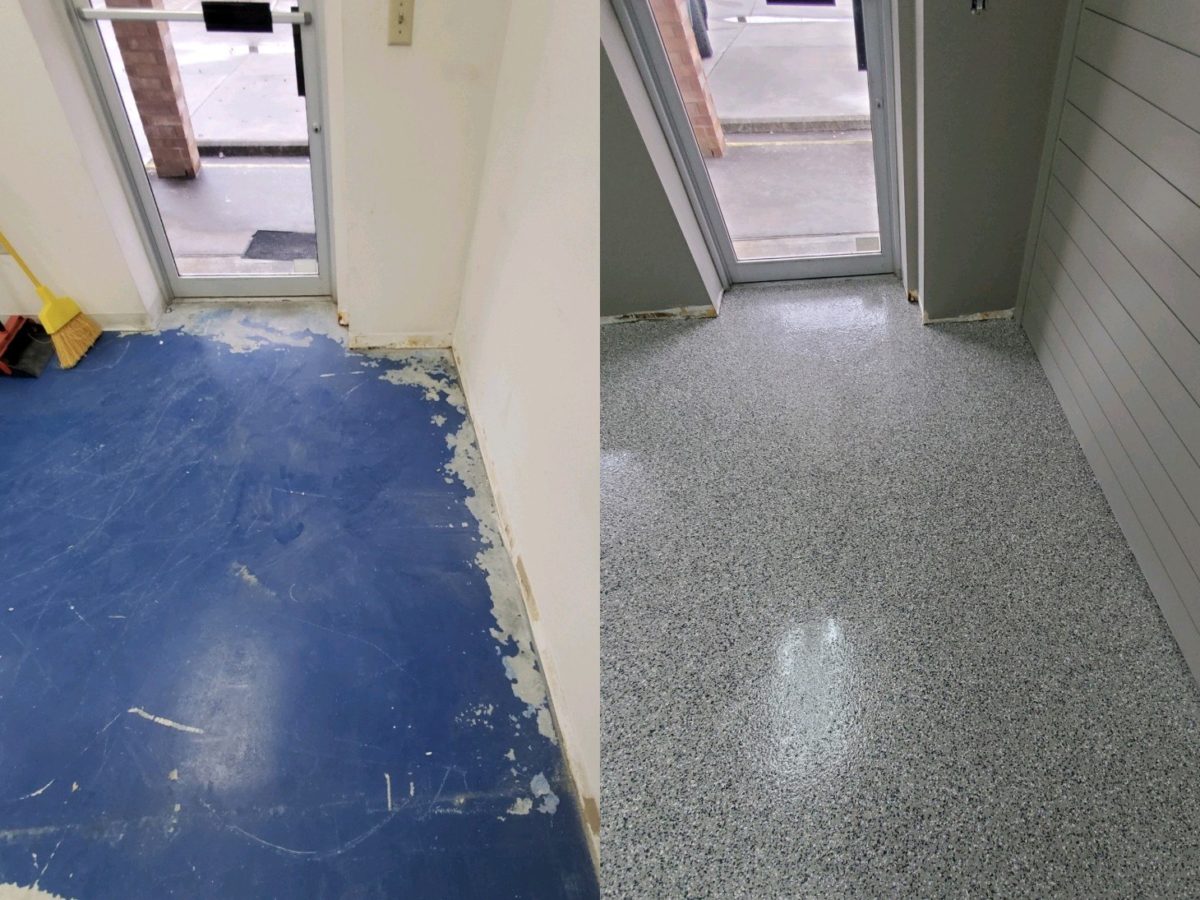 liquid granite epoxy chip system 4 epoxy chip flooring system westcoat houston
