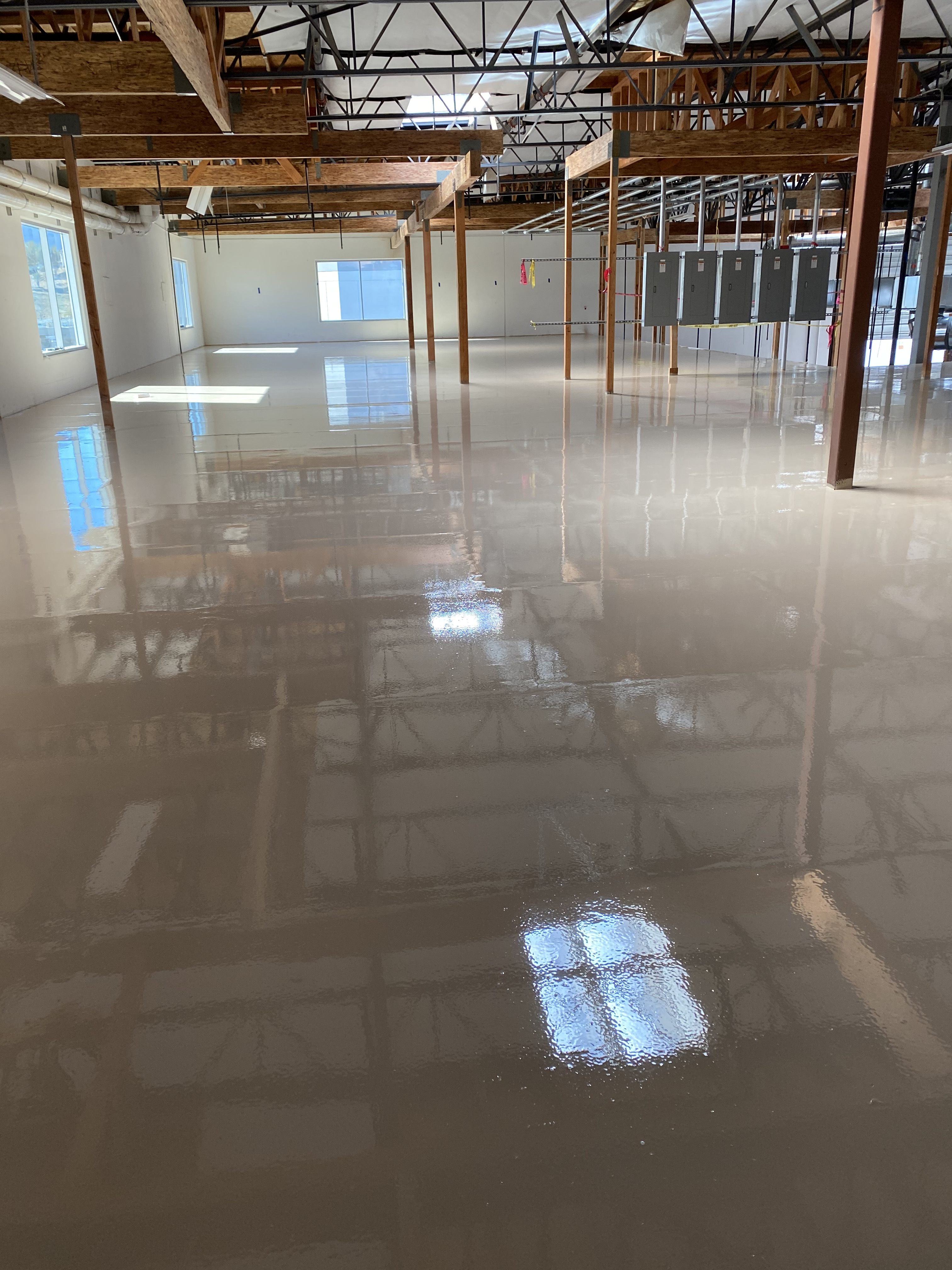 Westcoat Flex Epoxy Flooring in Dispensary 4 Flex Epoxy Flooring